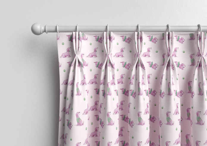 Dasching About, Fetch Princess - Made to Measure Curtains - Image 11